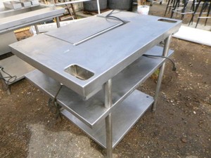 Stainless Steel Heated Sandwich Making Table
