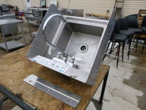 Carlisle Stainless Handwashing Sink with Faucet