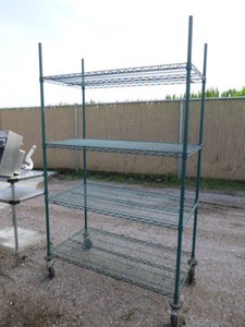 4-Tier Wire Shelving