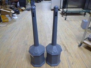 2 Smokers Outpost Outdoor Ash Receptacles