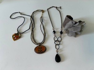 Fashion Necklace Assortment With Decorative Pendants (Lot of 3)