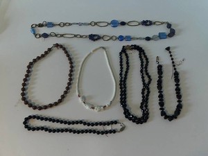 Costume Jewelry Necklaces - Assorted Beaded Designs