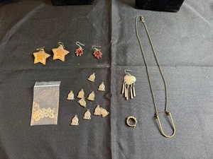 Costume Jewelry - Star, Flower Earrings & Single Earrings & Charms for Jewelry Making