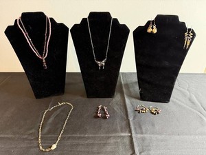VTG Costume Jewelry - Beaded Necklaces & Earrings Mixed Lot