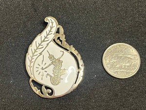 Vintage Siam Sterling Enamel Brooch