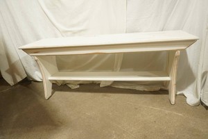 distressed wood bench 47x13x18.5
