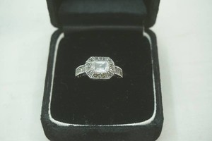 Park Lane Cocktail Ring with ornate geometric bezel