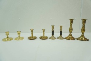 Brass Candle Stick Holders.
