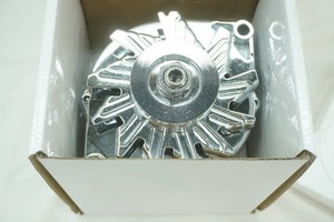 Rare electrical 110amp Chrome Alternator from Racing Power Co.. Can be used as a signal or 3 wire. See picture for detail description