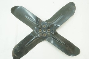 vintage engine radiator cooling fan blade 19 across