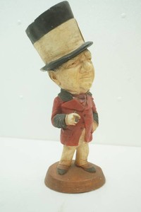 vintage 1970s Esco WC Fields Chalkware Figurine Statue app. 18 tall