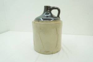 two tone shoulder crock jug 2 gallon