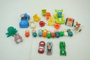 Fischer Price Little people, Cookie Monster, Hot Wheels and others