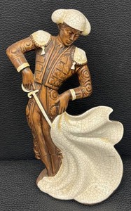 Vintage Ceramic Matador by Treasure Craft