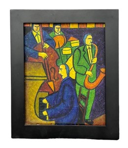 Vintage Jazz Club Print by Jay Russell