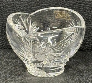 Vintage Violetta Hand-Cut Crystal Bowl
