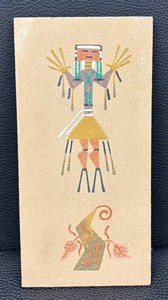 Navajo Sand Art Panel