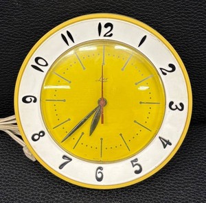 Vintage Lux Time Division Wall Clock
