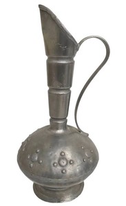 Vintage Ewer - Norge Ekesteen Tinn Pewter Wine Jug 458