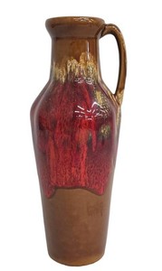 Ceramic Pitcher - Multicolor Drip Glaze