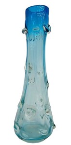 Vintage Czech Art Glass Thorn Vase - Jan Beranek Skrdlovice