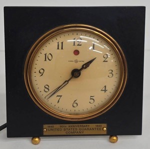 Vintage Electric Clock - General Electric 1890-1940 Anniversary