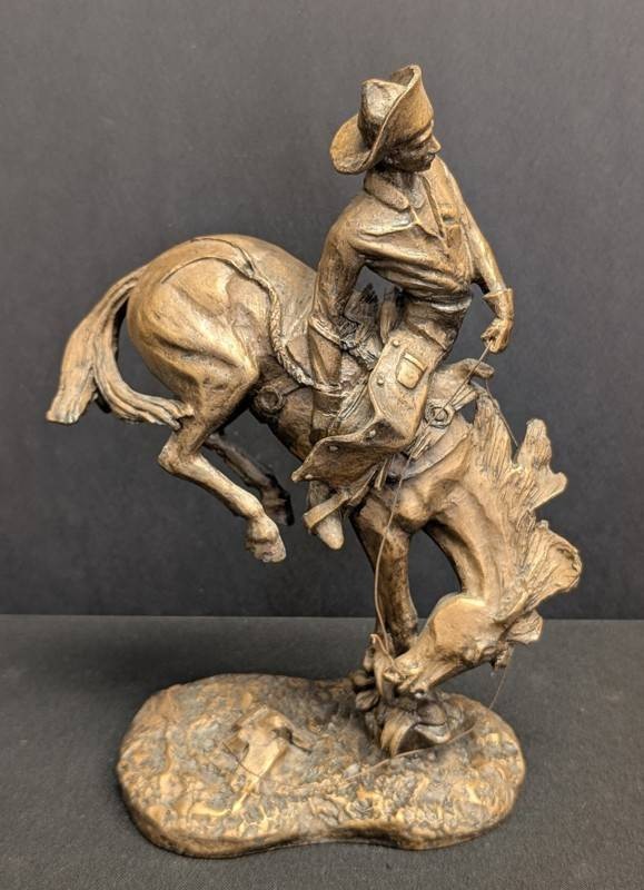 Frederic Remington The Outlaw Bronze Sculpture - Reproduction