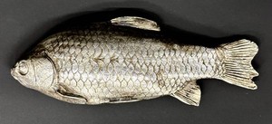 Vintage Cast Aluminum Fish Figurine