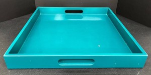 Lacquer Tray - Gleaming Renditions 20 X 20 in