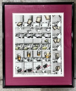 David Pougelow Framed 11200 Limited Edition Print - In Motion