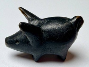 Miniature Pig - Vintage Bosse Figurine