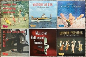 Vintage Novelty Record Albums - High Fidelity Records (Lot of 6)