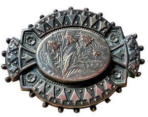 Antique Victorian Sweetheart Brooch