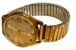 Vintage Elgin Automatic Date Wristwatch