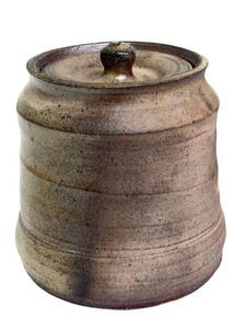 Pottery Lidded Jar - Vintage Warren Mackenzie