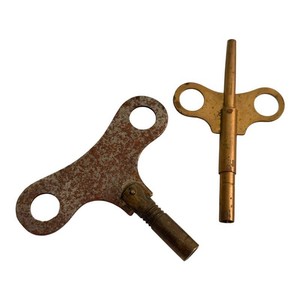 Clock Winding Keys - IGOR CM-711 Germany & Steel Key (Lot of 2)