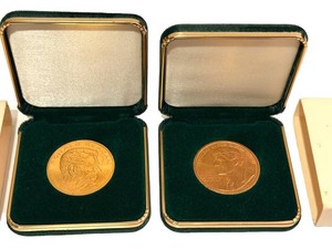 Collectible Tokens - Treasury Mint Reagan & Clinton (Lot of 2)