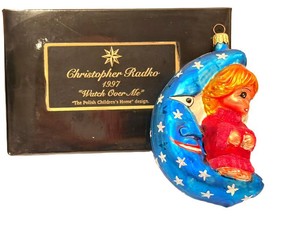 Christmas Ornament - Vintage Christopher Radko Watch Over Me 97-SP-26