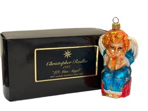 Christmas Ornament - Vintage Christopher Radko Lil Miss Angel 1997