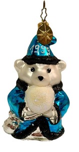 Christmas Ornament - Vintage Christopher Radko Bear 1999