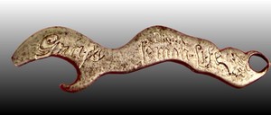 Vintage Advertising Bottle Opener - Grafs Lemon-Life Mermaid