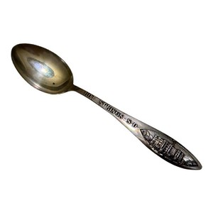 Vintage Souvenir Spoon - Sterling Hot Springs S.D. Evans Hotel