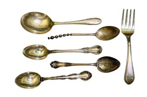 Vintage Sterling Silver Utensils Mixed Lot