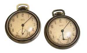 Vintage Pocket Watches - Westclox Pocket Ben (Lot of 2)