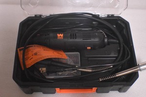 WEN 23103 1-Amp Variable Speed Rotary Tool with 100 Accessories, Carrying Case and Flex Shaft
