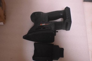 WEN 20401 20V Max Cordless Detailing Palm Sander Tool Only. New....