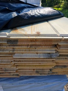 1 x 8 x 14 Ponderosa Pine #3 or better Tongue & Groove Reversible 116 WP4 - 1,344 Linear FeetEnd Matched