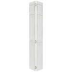 Home Fashion Technologies 28 in. x 80 in. 6-Panel Primed Solid Wood Interior Closet Bi-Fold Door
