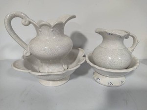 Vintage Wash BasinsPitchers