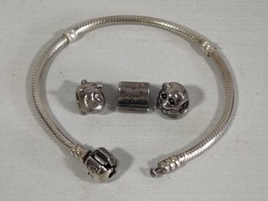 Pandora Bracelet wThree Charms